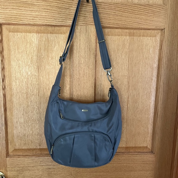 Travelon Bags Travelon Gray Shoulder Strap Bag Poshmark